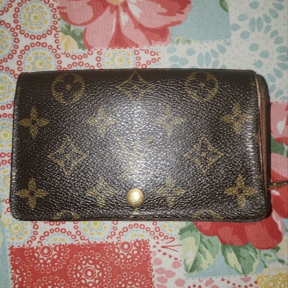 1994 vintage louis vuitton porte-monnaie tresor wallet guc see pics for flaws